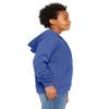 Bella+Canvas Youth Sponge Fleece Full-Zip Hooded Sweatshirt view 3