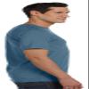 BELLA + CANVAS Unisex Jersey Tee L Columbia Blue view 3