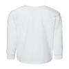 Bella + Canvas Youth Toddler Jersey Long Sleeve T-Shirt 4T WHITE view 2