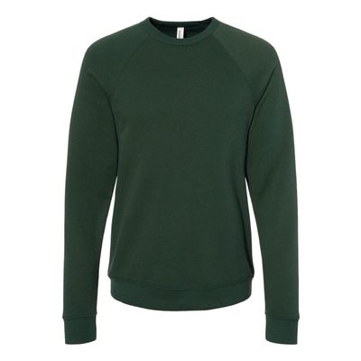 Bella + Canvas Unisex Sponge Fleece Crewneck Sweatshirt S FOREST