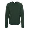 Bella + Canvas Unisex Sponge Fleece Crewneck Sweatshirt S FOREST view 1