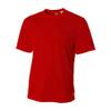 A4 Sportswear Adult 3XL Scarlet Birdseye Mesh Tee view 1