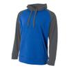 A4 Sportswear Adult 2XL Royal/Graphite Tech Fleece Hoodie view 1