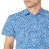 Amazon Essentials Men's Regular-Fit Short-Sleeve Poplin Shirt, Navy Floral, XX-Large view 4