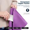 BAGAIL Camping Towel with EVA Case, Compact & Ultra Soft Microfiber Travel Towel - Super Absorbent & Lightweight Quick Dry Towels for Sports, Beach, Gym, Backpacking, Hiking and Yoga - Purple, XXS view 4