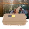 Zer one Survival Box Plastic EDC Outdoor Storage Container Sealed Survival Equipment(L-Tan) view 3
