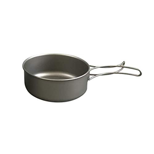 Jolmo Lander Titanium Bowl,Camping Bowl with Folding Handle (300ml)