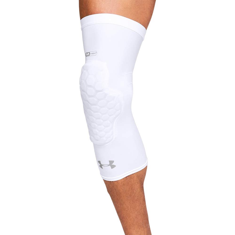 Under Armour Gameday Armour Pro Padded Leg SLVS-WHT,MD