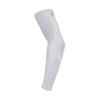 B-Driven Sports Compression Arm Sleeve for Men & Women - Medical Grade 20-30mmHg, Bicep, Forearm, Elbow Support, Lymphedema, Baseball, Basketball, Tennis, Work, Weightlifting - White Large 1pc view 1