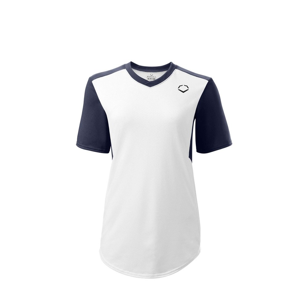 EvoShield Women's E810 V-Neck Pullover Jersey, Navy - X-Large