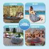 Chillbo Shwaggins Inflatable Couch  Cool Inflatable Lounger Easy Setup Inflatable Chair is Perfect for Beach Gear, Camping Fun and Festival Accessories. view 3