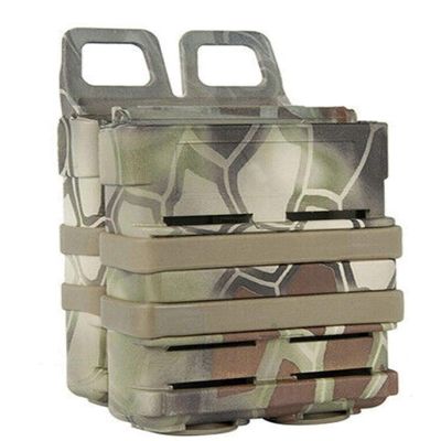 DLP Tactical 223 Rigid Magazine Pouch MOLLE Mount HLD Camo 5.56/.223 M4 Mag