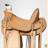 HILASON Western Horse Wade Saddle American Leather Ranch Roping Tan | Hand Tooled & for Horses view 2