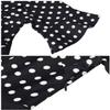 A Line Dresses for Women 2026 Vintage Polka Dot Tea Party Church Business Casual Office Wear to Work Professional Trendy Outfits Curvy Ladies Patchwork Retro Conservative Teacher Interview Frocks S view 4