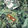 MORTHOME Cat Eyes PVC Morale Patch - Tactical Patch - Hook Fasteners (Brown) view 2