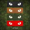 MORTHOME Cat Eyes PVC Morale Patch - Tactical Patch - Hook Fasteners (Brown) view 4