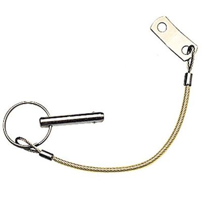 AMRS-299981-1 * Sea-Dog Straight Release Pin with Lanyard, Stainless Steel