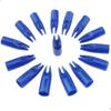 SHARROW 100pcs Archery Arrow Nocks Glue on 8mm Arrow Shaft Hunting Accessories Arrow Tails DIY (Blue) view 3