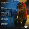 Elite Jumps Muay Thai 2.0 Weighted Jump Rope - Designed for High-Intensity Training, Muay Thai, & MMA Workouts - Heavy 1.3lb PVC Jump Ropes for Fitness view 2