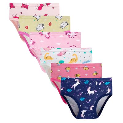 Boboking Girls Soft Cotton Underwear Owl Little Girls'Briefs Toddler Undies 4y