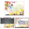 Decalrus - Protective Decal Floral Skin Sticker for Dell XPS 13 7390 2-in-1 (13.3" Screen) case Cover wrap DellXPS-7390-2in1-128 view 1