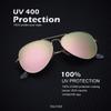 KALIYADI Classic Aviator Sunglasses for Men Women Driving Sun glasses Polarized Lens UV Blocking 58mm view 2