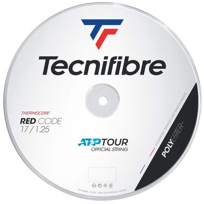 Tecnifibre Redcode Tennis String 1.25mm Red - 200m Reel