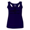 0186. Tactical Military Come and take it Greek Helment American Flag Patriotic Style Women's Tank Top Racerback (Navy Blue, Small) view 1