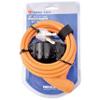 Mintai MT-203 Wire Lock, Light Orange, Key Hole Shutter, Bracket Included, Light Orange view 1