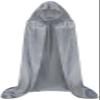 Dreamture Unisex Full Length Hooded Robe Cloak Long Velvet Cape Cosplay Costume view 1