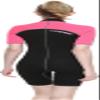 Cressi Lido Long, Black/Pink, S view 2
