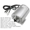 TDPRO Set of 48V 1800W Brushless Electric Motor Controller Throttle Pedal Wiring Harness Chain Ignition Key for Go Kart Scooter E-Bike Motorized Bicycle ATV Mini Bike view 2