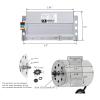 TDPRO Set of 48V 1800W Brushless Electric Motor Controller Throttle Pedal Wiring Harness Chain Ignition Key for Go Kart Scooter E-Bike Motorized Bicycle ATV Mini Bike view 3