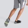 WANDER Men's Athletic Running Socks 7 Pairs Thick Quarter Cushion Ankle Socks for Men Sport Low Cut (7 Pairs Black Green,Size:6-9) view 2