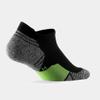 WANDER Men's Athletic Running Socks 7 Pairs Thick Quarter Cushion Ankle Socks for Men Sport Low Cut (7 Pairs Black Green,Size:6-9) view 4