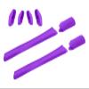 Vonxyz Rubber Kits Replacement for Oakley Half Jacket Sunglass - Purple view 2