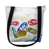 Betsy Drake TY154M 16 x 16 in. Six Flip Flops Tote Bag - Medium view 1