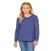 Bella + Canvas Youth Jersey Long-Sleeve T-Shirt L TR ROYAL TRIBLND view 1