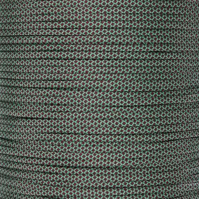 Paracord Planet 550lb Paracord with Line Winder Organizer 100 ft (Mint with Burgundy Diamonds)