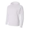 A4 Sportswear Youth Small White Tech Fleece Hoodie view 1
