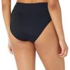 La Blanca Women's Island Goddess High Waist Bikini Swimsuit Bottom, Black, 18W view 2