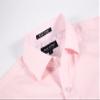 Alex Vando Mens Dress Shirts Wrinkle Free Regular Fit Stretch Rayon Button Down Shirt,Pink,L view 3