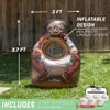 GoSports Inflataman Baseball Toss Challenge - Inflatable Catcher Strike Zone Pitching Game view 4