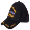 Artisan Owl US Military Iraq War Veteran Ribbon Embroidered Adjustable Baseball Cap (Black) view 2