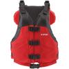 NRS Big Water V Youth Rafting Lifejacket (PFD)-Red-Youth view 1