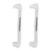 Zerone Ice Skate Guards, Adjustable Blade Covers with Spring Fit for Hockey Figure Skaters Walking on Concrete Rink Surface Accessories (White) view 1