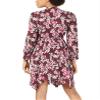 Bar III Handkerchief-Hem Shirtdress Pansy Parade XXL view 2