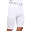 Under Armour Gameday Armour 3-Pad Short Bball, White, Adult - L view 3