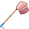 Fishing Net & Minnow Net - 11.4" Net Depth, 30" Extendable Handle (Orange - 1 pack) view 1