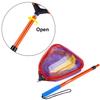 Fishing Net & Minnow Net - 11.4" Net Depth, 30" Extendable Handle (Orange - 1 pack) view 4